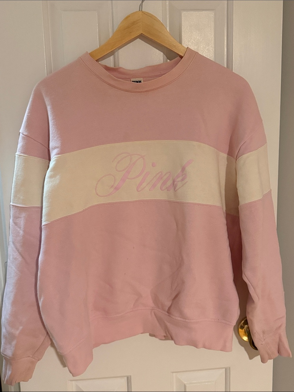 Victoria’s Secret Pink Crew Sweatshirt size M